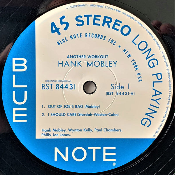 Hank Mobley : Another Workout (2xLP, Album, Ltd, RE, 180)