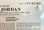 Clifford Jordan : Cliff Craft (2x12", Album, Ltd, Num, RE, 180)