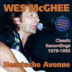 the album cover for Wes Mcghee - Heartache Avenue