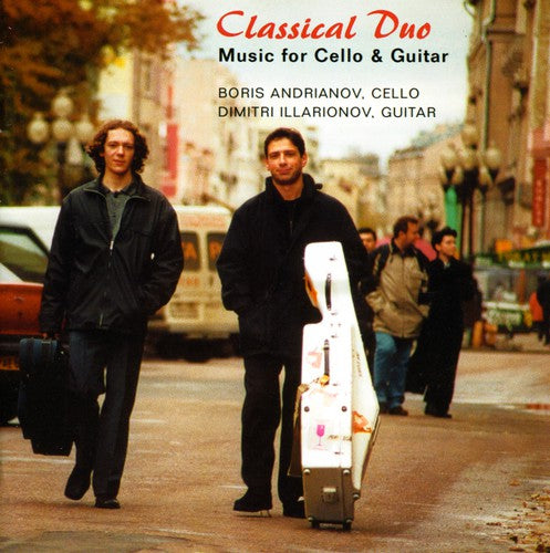the album cover for Andrianov/Illarionov - Classical Duo: Music for Cello & Guitar
