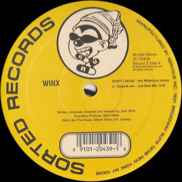 Winx* : Don't Laugh (The Millenium Mixes) (2x12")