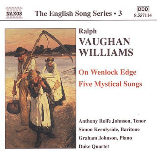 the album cover for Anthony Rolfe Johnson - English Song Series 3