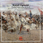 the album cover for Polish Radio Symphony Orchestra - Violin Concertos 2 & 3 & 4