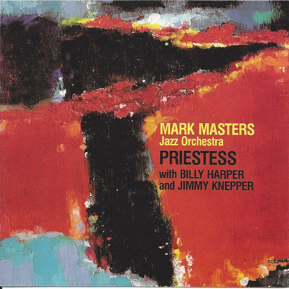 the album cover for Mark Master Jazz Orchestra - Priestess