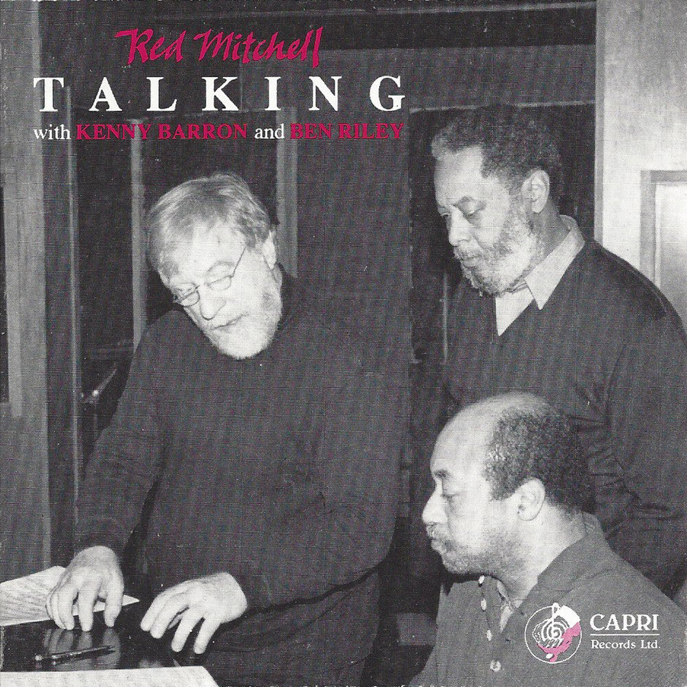 the album cover for Red Mitchell - Talking