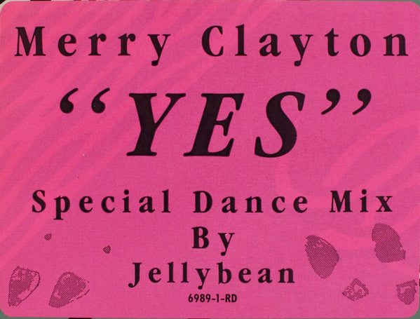 Merry Clayton : Yes (12", Promo)
