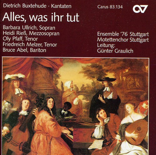 the album cover for D. BUXTEHUDE - Cantatas