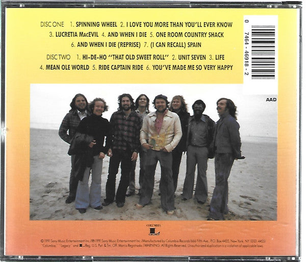 Blood Sweat & Tears* : Live & Improvised (2xCD, Album, RM)