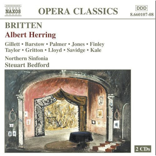 the album cover for Ann Taylor - Albert Herring