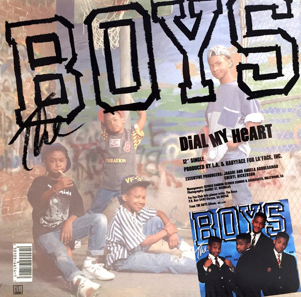 The Boys : Dial My Heart (12", Single)