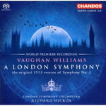the album cover for R. VAUGHAN WILLIAMS - Symphony 2