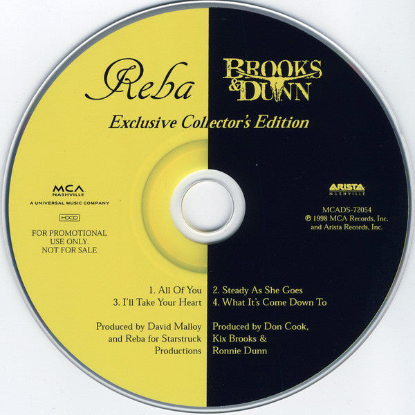 Reba McEntire & Brooks & Dunn : Exclusive Collector's Edition (HDCD, EP, Ltd, Promo)