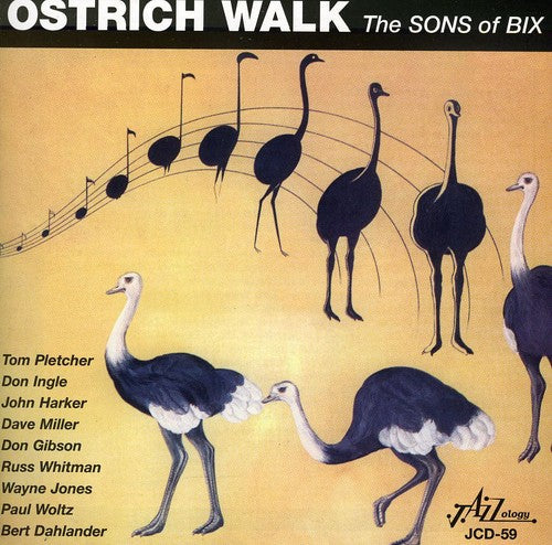 the album cover for Sons Of Bix - Ostrich Walk