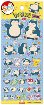 Pokemon 5 Size Sticker Sheet