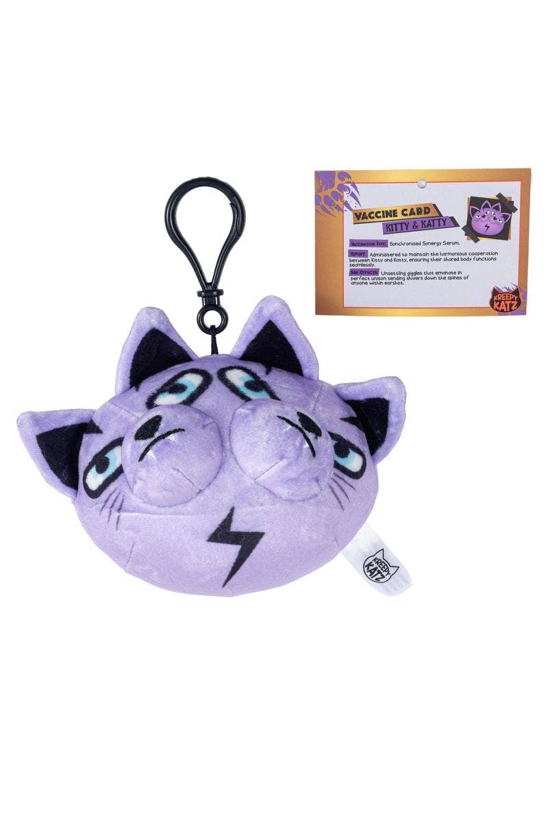 Kreepy Katz 4 Inch Clip-On Plush Blind Bags