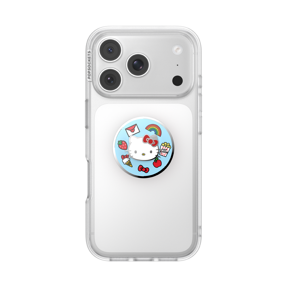 PopSockets PopTop & Chain Sanrio Enamel Spinner Hello Kitty
