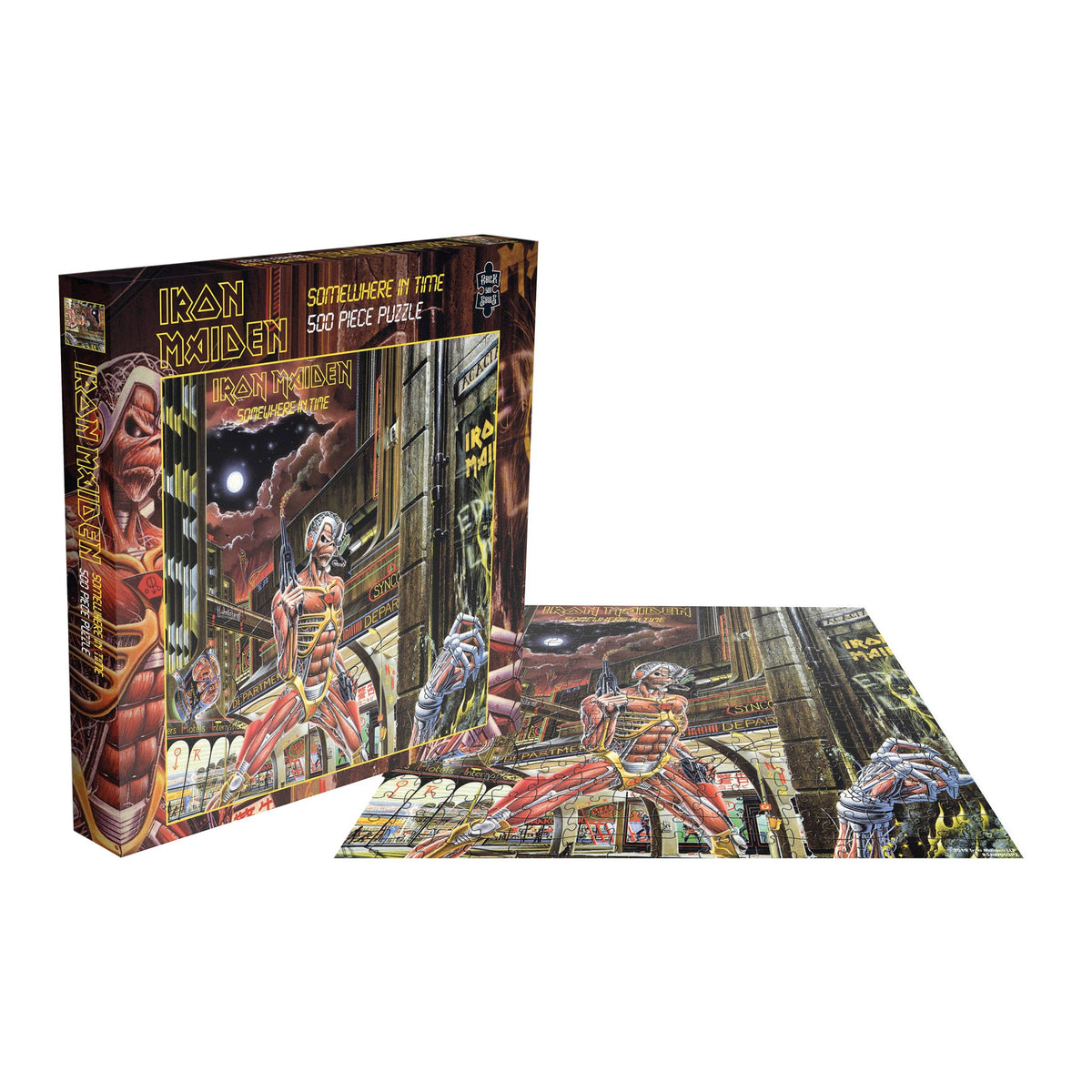 Iron Maiden Somewhere In Time (500 Piece Jigsaw Puzzle)