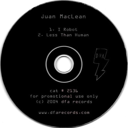 Juan Maclean - Yo, robot / Menos que humano (Vinilo)
