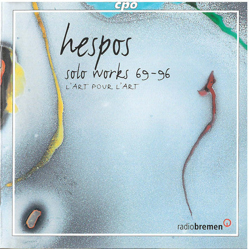 the album cover for Hans-Joachim Hespos - Solo Works