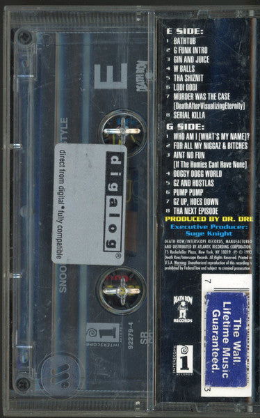 Snoop Doggy Dogg* : Doggystyle (Cass, Album)