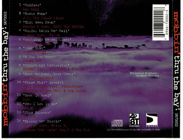 Various : 4080 Hip Hop Magazine -Compilation Album Volume 1: Mobbin' Thru The Bay! (CD, Comp)