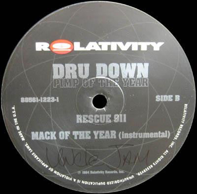 Dru Down : Pimp Of The Year (12")