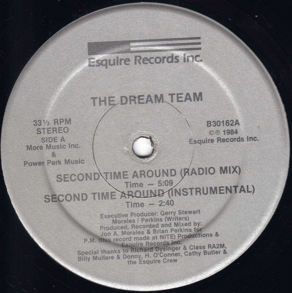 The Dream Team* : Second Time Around (12")