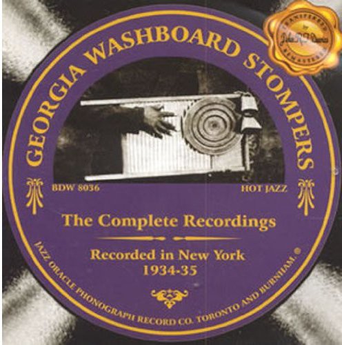 Georgia Washboard Stompers - Grabaciones completas (CD)