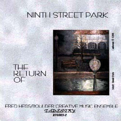 the album cover for Fred Hess - Ninth Street Park