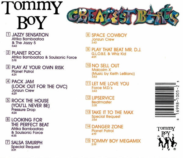 Various : Tommy Boy - Greatest Beats (CD, Comp)
