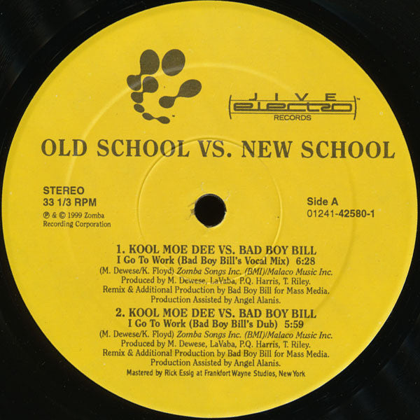 Kool Moe Dee / A Tribe Called Quest : Old School Vs. New School (12")