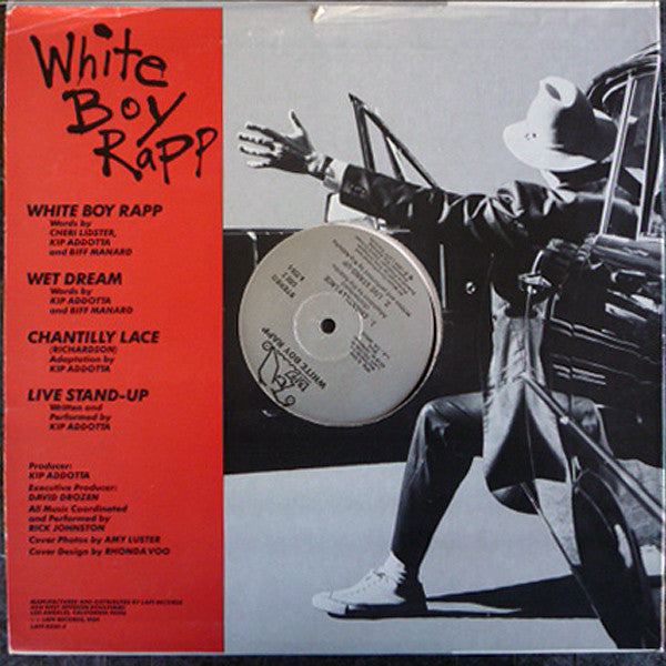 White Boy Rapp - Kip Addotta : White Boy Rapp (12")
