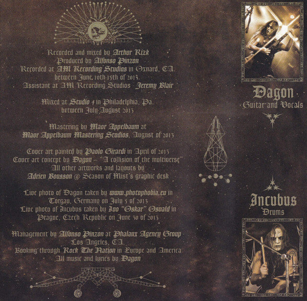 Inquisition : Obscure Verses For The Multiverse (Cass, Album, Ltd, RE)