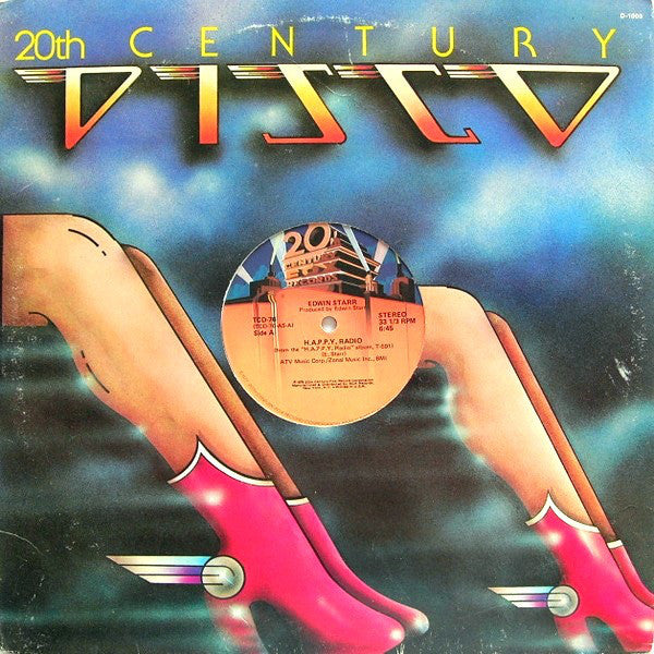 Edwin Starr : H.A.P.P.Y. Radio (12", Gol)