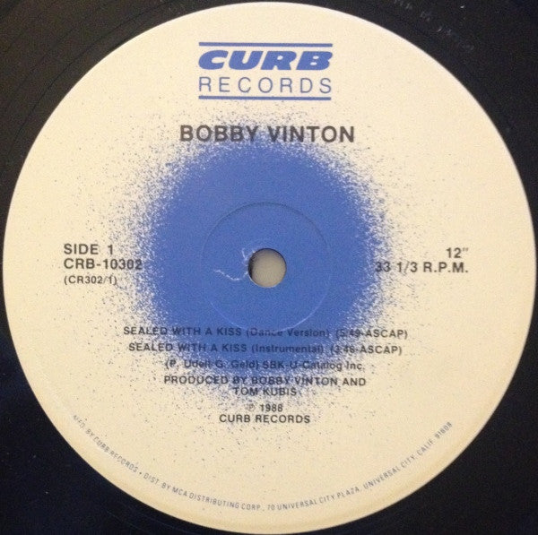 Bobby Vinton : Sealed With A Kiss (12", Promo)