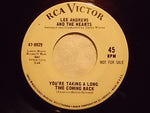 Lee Andrews And The Hearts* : Quiet As It's Kept / You're Taking A Long Time Coming Back (7", Single, Promo, Roc)