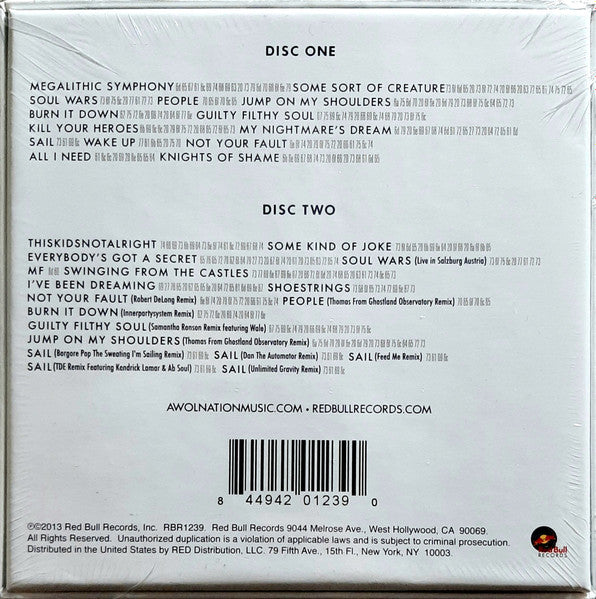 Awolnation : Megalithic Symphony (2xCD, Album + Box, Dlx)