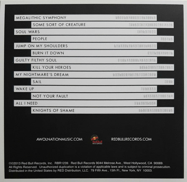 Awolnation : Megalithic Symphony (2xCD, Album + Box, Dlx)