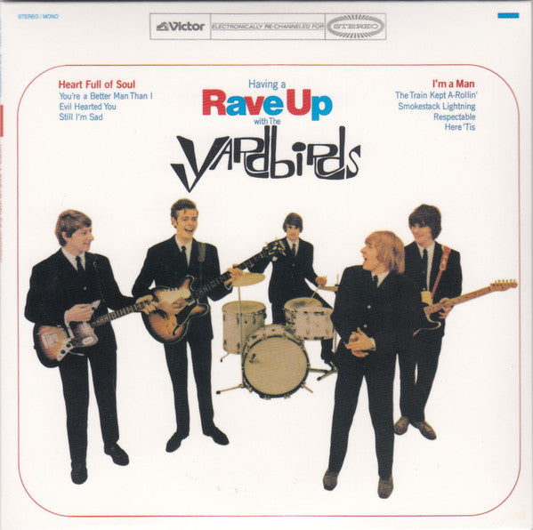 The Yardbirds : Having A Rave Up With The Yardbirds + 16 (CD, Album, Mono, RE, RM, Pap)