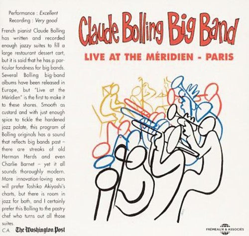 the album cover for Claude Bolling - Live At The Meridien Paris