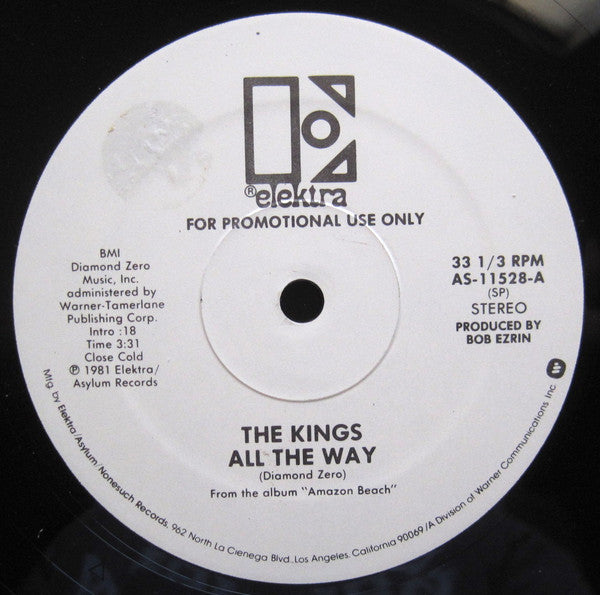The Kings : All The Way (12", Promo)