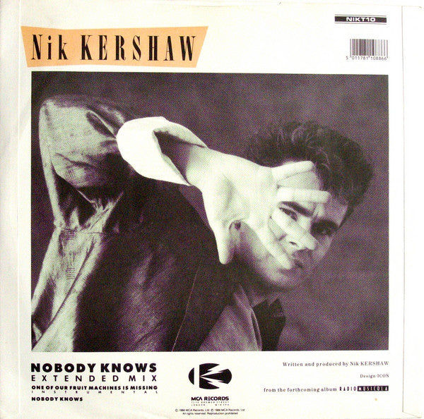Nik Kershaw : Nobody Knows (Extended Mix) (12", Single)
