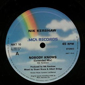 Nik Kershaw : Nobody Knows (Extended Mix) (12", Single)
