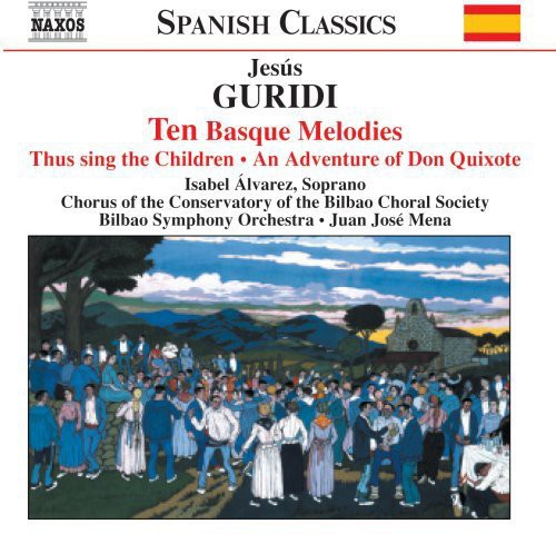 the album cover for J. Arambarri - 10 Basque Melodies