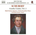 the album cover for Ruth Ziesak - Goethe Lieder 2
