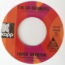 Charles Overton : I'm So Thankful(7")