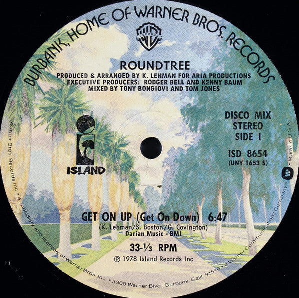 Roundtree : Get On Up (Get On Down) (12")