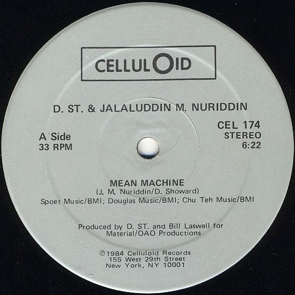DST* & Jalaluddin Mansur Nuriddin* : Mean Machine (12")