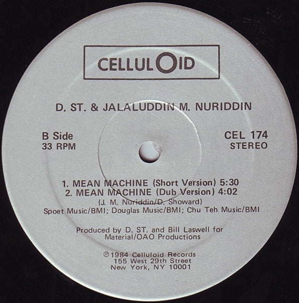DST* & Jalaluddin Mansur Nuriddin* : Mean Machine (12")