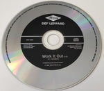 Def Leppard : Work It Out (CD, Single, Promo, Car)